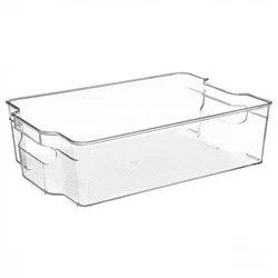 Utilisation pour frigo, congélateur ou placard. Couleur : Transparent. Nettoyage facile à la main. Poignée pour...