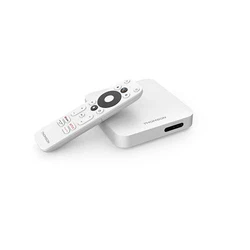 Votre TV devient connectée grâce au boitier THOMSON THA100 Mutlimédia ANDROID TV 10.0 4K Ultra HD : Une résolution...