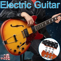 Dont miss out on this unique electric guitar! This is a beautiful, stylish and creative electric guitar. Featuring a...