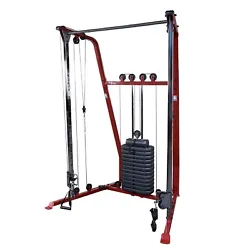 The BFFT10R features adjustable pulleys which swivel 180 degrees providing a wide variety of starting positions. The...