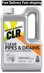 CLR Build up remover is a preventative maintenance product. It dissolves sources of clogs such as oil, soap scum,...