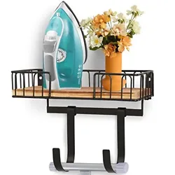 【Saving Space & Laundry Room Decor】Iron board wall mount making ironing and clothes ironing accessories organized...