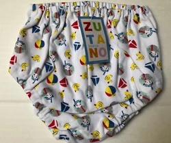 Cute elastic waist soft cotton cover. 0-6 months~New.