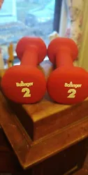 2lb Bollinger Dumbells (pair) Item is in great condition. See photos.