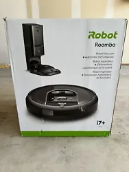 Experience hands-free cleaning with the Roomba i7 Plus 7550 Wi-Fi Connected Robotic Vacuum.