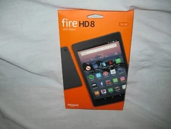 One lightly used Amazon Fire Tablet HD 8 (8th Generation), 16gb, Ask Alexa, Excellent Condition. Original box included....