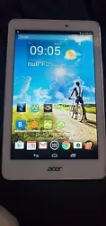 Acer Iconia Tab 8 A1-840 16GB, Wi-Fi, 8 inch, White, Tested Working Tablet Only.