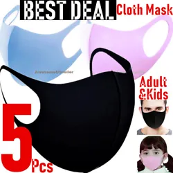 Adult masks fit young adult and adult. kids masks fit 5-12 years old kids. Good to deal with! m 7 ( 116. - Fabric: made...