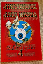 (Both unlisted) AS PRESENTED BY BILL GRAHAM AT THE FILLMORE AUDITORIUM AND WINTERLAND ARENA IN SAN FRANCISCO IN...