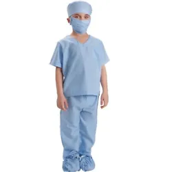 These scrubs Sets are real imitation scrubs just like the doctor’s wear only made smaller for your little doctor or...