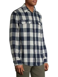 Button up in cozy, cool style from George. This flannel shirt is a classic addition to your wardrobe featuring a soft...