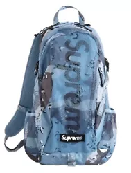 Up for sale is a 100% authentic brand new Supreme blue chocolate chip camo mesh backpack from Supreme’s 2020...