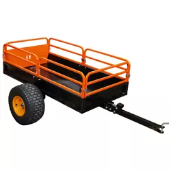 Haul sand, gravel and dirt without it sifting through the floor. Side rails and tailgate are removable for added...