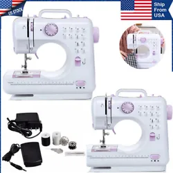This Mini Sewing Machine is small portable and basic, with easy-to-use features. It even works on arts and crafts...