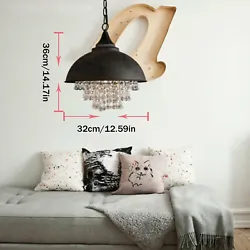 This is a new chandelier with retro industrial features, classic European style, suitable for different places, you can...