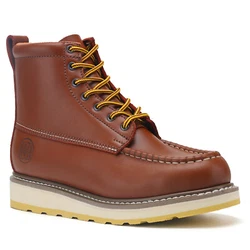 Soft toe work boot is built to be rugged yet designed with your comfort in mind. These boots feature a double layer of...