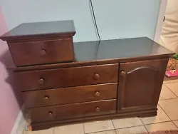 Million Dollar Dresser Baby Dresser / changing table top piece moves were u need it need gone dont really want to put...