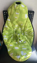 4Moms From model 1026 or 1037MamaRoo Fabric Seat Cover, as shown This is a rare bright ‘neon’ green with white...