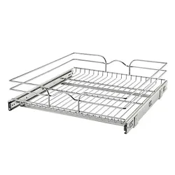 Upgrade your kitchen cabinets with this Rev-A-Shelf Wire Pull-Out Cabinet Drawer Basket Organizer. Make the most of...