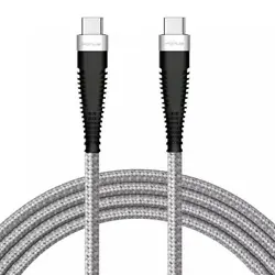 10ft Long Durable Braided Cable supports fast and PD charging. Ideal for charging and powering USB Type-C enabled...