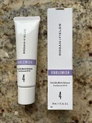 RODAN + FIELDS UNBLEMISH STEP 4 INVISIBLE MATTE DEFENSE Brand New Just Released in March 2021Condition is 