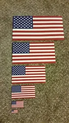 It is a rectangle sticker that reflects the EXACT ratio of the actual United States Flag. United States Flag sticker....