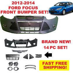 2012 Ford Focus S, SE, SEL, Titanium 2.0L L4 - Flex, 2.0L L4 - Gas. 2012-14 FORD FOCUS FRONT BUMPER COVER COMPLETE....