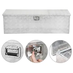Good Quality: This Aluminum Tool Box is characterized by high-intensive & oxidation-resistant;Weather-resistant over -...