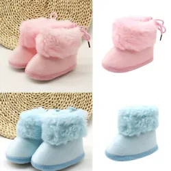 Baby Girls Boys Soft Booties Snow Boots Infant Toddler Newborn Warming Shoes. Soft material makes baby feel very...
