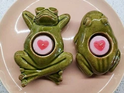 New Partylite Floating Frogs Vitive Candle Holders REALLY FLOAT. Condition is New.  I actually put them in water to...