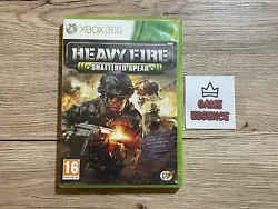 Heavy Fire Shattered Spear Xbox 360Très bon état général, CD de jeu présentant quelques rayures mais ne gênant...
