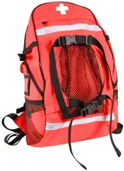 White Star Of Life Emblem Printed On Top Of Bag. Made From 900 Denier Polyester Material. Padded Back. Top Carry Handle.