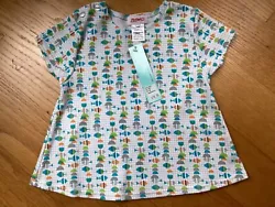 This new cotton swing tee is short sleeved and has two small buttons on one shoulder for easy on and off.  It comes in...