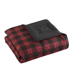 Eddie Bauers down alternative blankets and throws were designed with function in mind. Available in the popular buffalo...