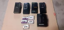 Lot  DICTAPHONE.OLYMPUS S700/S930 SONY. M 335 M425  Micro-Cassette-Corder  VAC 2 Speed Control .Auto Shut Off +...