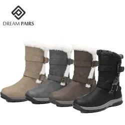 Winter Boots--Shaped with soft PU leather upper, side zipper closure for easy on/off. Fashion Winter Boots-Stylish...