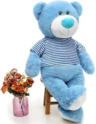 Good Quality - This giant teddy bear stuffed animal is made of soft plush cover and stuffed with pp cotton stuffing...
