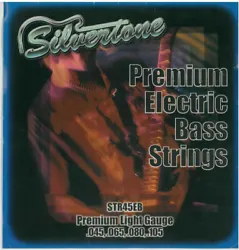 Silvertone premium electric bass guitar strings are formulated for the new breed of bass player. Each string is...