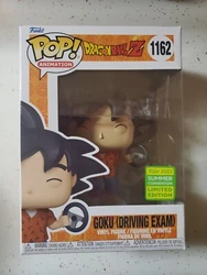 Goku (Driving Exam) Funko Pop DragonBall Z 2022 Summer Convention w protector.