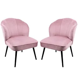 It will be a perfect addition to the living room, entryway or bedroom. This elegant chair features coating leg and...