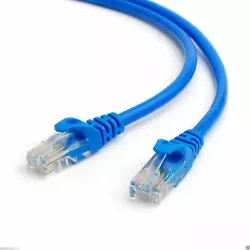 High Quality Cat5e Patch Cables. Length: 7.5m / 25 ft. Item: Cat 5 Cable. Non-OEM Accessory. Color: Blue.