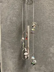 5 ring Nightmare Before Christmas wind chime. Figures are about 2