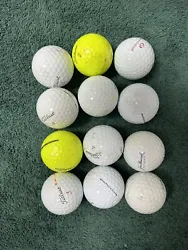 12 Titleist ProV1x Golf Balls Used clean and in Good Condition.