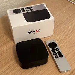 For sale is an Apple TV 4K 3rd Gen. 64GB. This is the Wifi model—it does not feature an ethernet port. The is in...