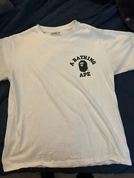 a bathing ape bape t shirt size medium.