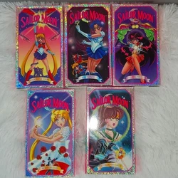 Rare Vintage Sailor Moon VHS Tapes, 5 included:- Sailor Moon, A Star Is Born (6145), Running Time: Approx 44...