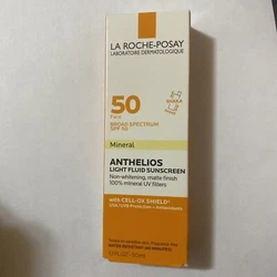 LA ROCHE-POSAY ANTHELIOS 50 FACE MINERAL LIGHT FLUID 1.7OZ EXP-12/2024 FRESH !.