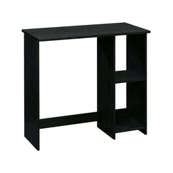 Not for long! This writing desk is the perfect small space solution. Shelves for storage and display. Small space...