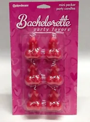 Mini Pecker Party Candles. Make the girls last night out an unforgettable one with these hilarious Bachelorette party...
