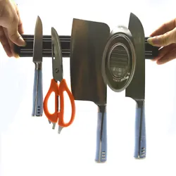 Magnetic knife Scissor Storage Holder. 1set Magnetic Knife Scissor Storage Holder (244235). It can absorb a series of...